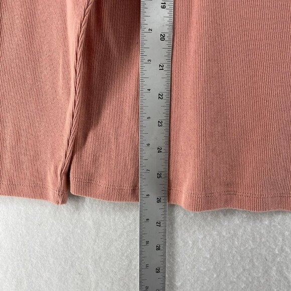 Old Navy Sweater Womens 2x Peach Rib Knit Scoop Neck Long Sleeve Pullover - Picture 4 of 11